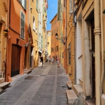 Menton gamla stan gränd